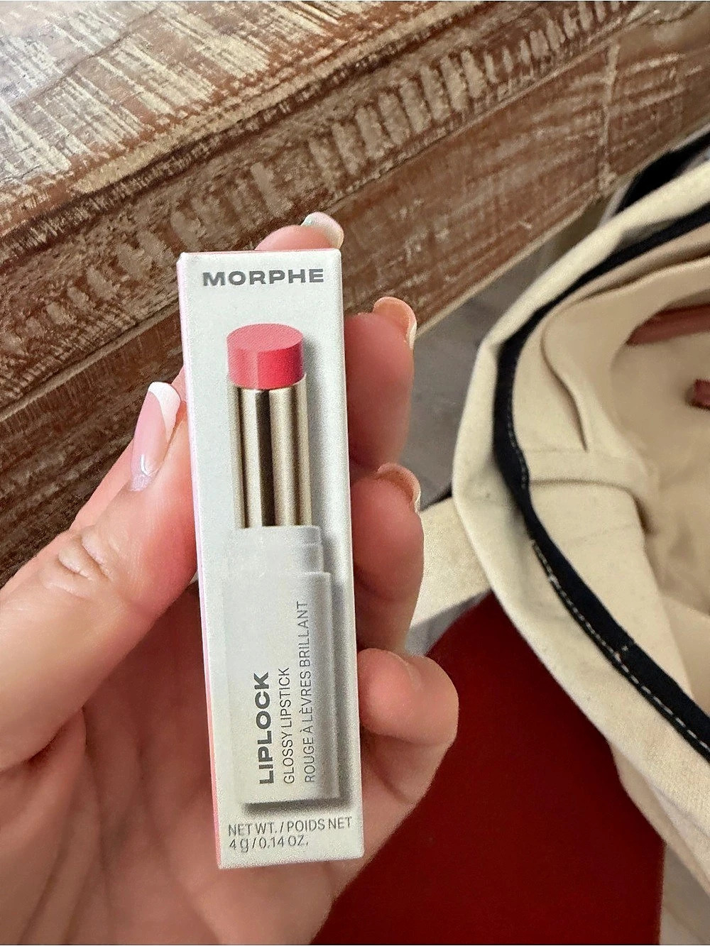 Morphe Liplock Glossy Lipstick Pink